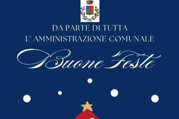 Auguri di Buone Feste dal Comune di Reano 